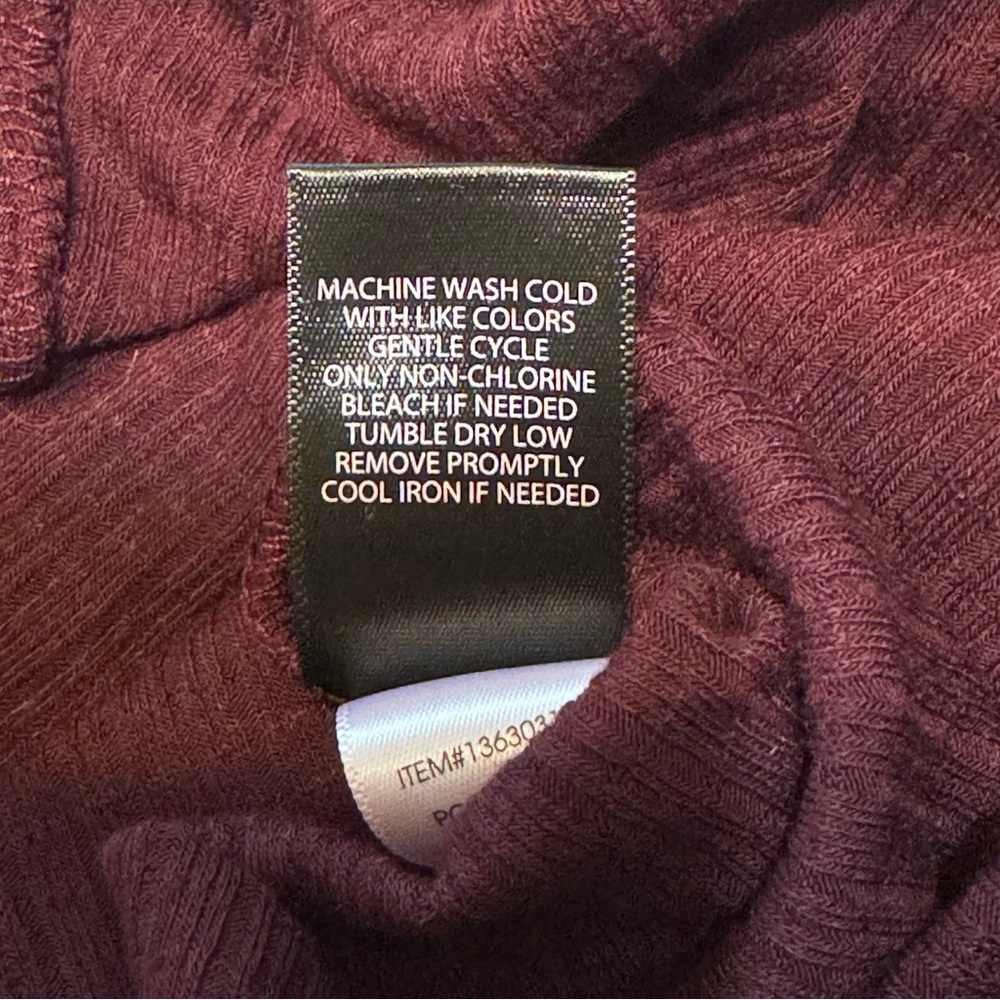 Torrid Deep Purple Ruffle Blouse - Picture 7 of 7